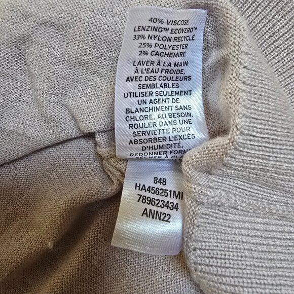 Halogen Women's Purple Heaven Crop V Neck Cardigan XXL NWT - Picture 9 of 9